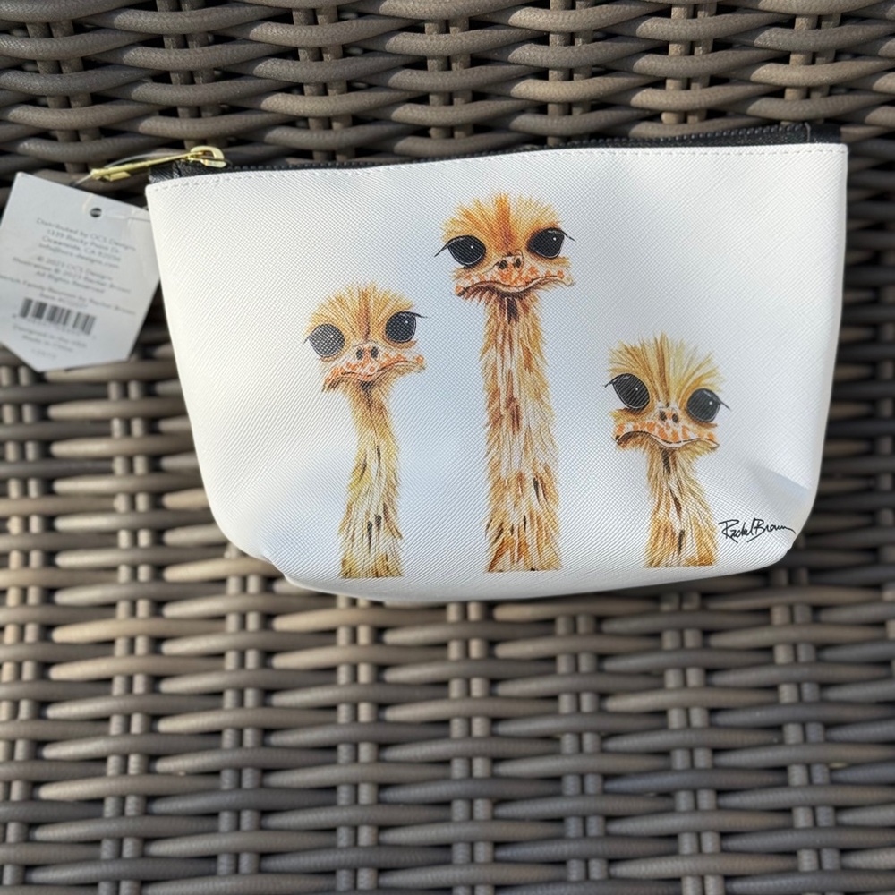 Rachel Brown Art Cosmetic Bag - NWT - Picture 8 of 16